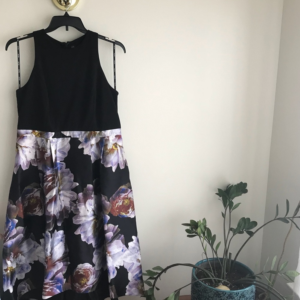 City Chic Floral Hi Lo Dress